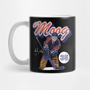 Andy Moog Edmonton Retro Script Mug